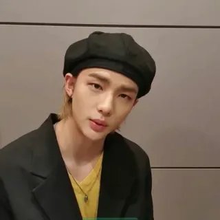 🍋 persona, uomo, ritratto, faccia, kpop, musica telegram sticker