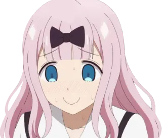 😳 Chika Fujiwara Kaguya-sama: Love Is War Anime, Chika Fujiwara, Kaguya-sama, Love is War, Desenho animado, Mangá whatsapp sticker
