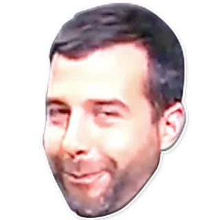 😊 mann, gesicht, person, kopf, porträt, sticker whatsapp sticker
