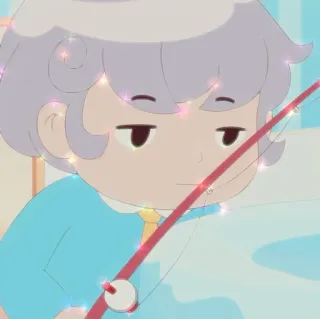🥯 Pesca, Cartone animato, Personaggio, Anime, Carino, Kawaii telegram sticker