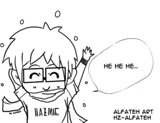 😊 HAZMIE
HE HE HE.. desenho animado, personagem, anime, mangá telegram sticker
