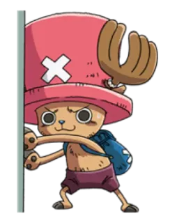 👐 Tony Tony Chopper One Piece Anime, One Piece, Chopper, Tony Tony Chopper, Karakter kartun whatsapp sticker