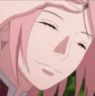 🌟 Sakura Naruto サクラ, ナルト, アニメ, 可愛い, ファンアート telegram sticker