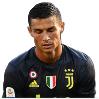 🙄 Cristiano Ronaldo voetbal, speler, atleet, Juventus, Ronaldo telegram sticker