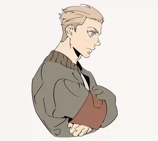 😕 Anime, Masculino, Personaje, Arte, Dibujo telegram sticker