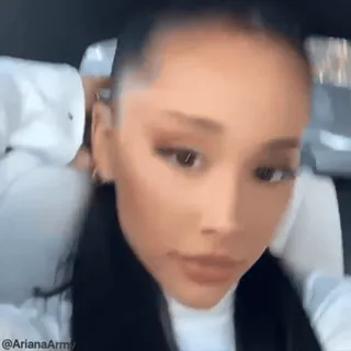'Ariana Grande | @iStickerLand, telegram stickers