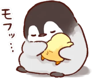 Soft and cute chick (love) :: @line_stickers telegram stickers