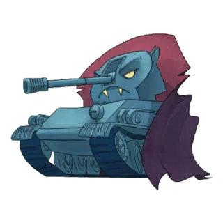 🤖 tanque, desenho animado, militar, veículo, armadura telegram sticker