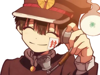 😁 Hanako Toilet-bound Hanako-kun animé, fantôme, école, esprit telegram sticker