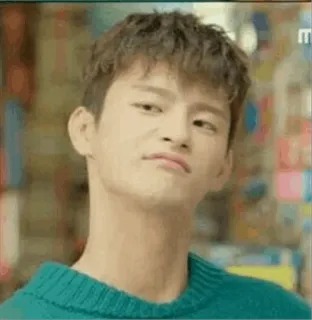 ☹ Seo In-guk korean, actor, celebrity, face, expression whatsapp sticker