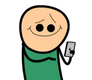😊 Cyanide and Happiness, 卡通, 火柴人, 智能手机, 搞笑 whatsapp sticker