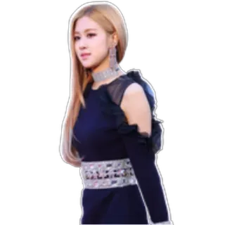 🙎 Rose rose, blackpink, kpop, singer, music telegram sticker
