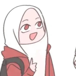 💬 Cartone animato, Personaggio, Illustrazione, Anime, Ragazza, Donna, Arte whatsapp sticker