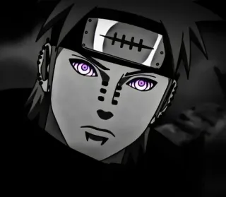 ☠️ Pain Naruto Anime, Karakter, Pain, Naruto, Rinnegan, Manga telegram sticker