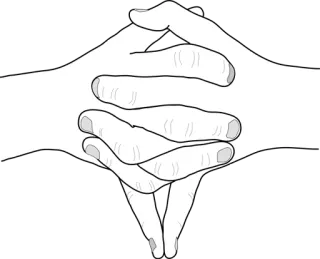 🐉 manos, dedos, gesto, símbolo telegram sticker