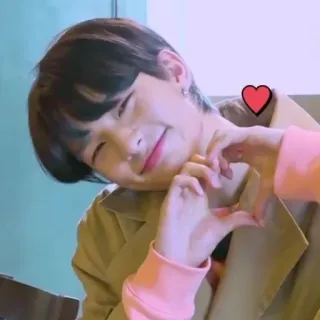 💜 Herz, Liebe, Person, Kpop telegram sticker
