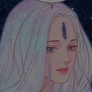 🖤 phụ nữ, thiên hà, vẻ đẹp, chân dung, hình minh họa, nhân vật telegram sticker