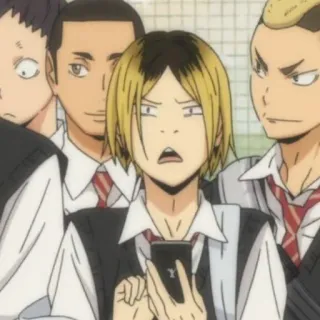 🏐 Kenma Kozume Haikyuu!! animé, haikyuu, kenma, kozume, nekomo, volley telegram sticker