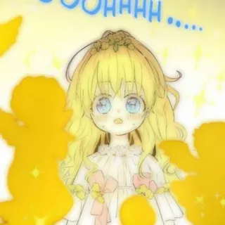 🎀 OOOHHH...... Anime, Manga, Mädchen, geschockt, funkeln whatsapp sticker