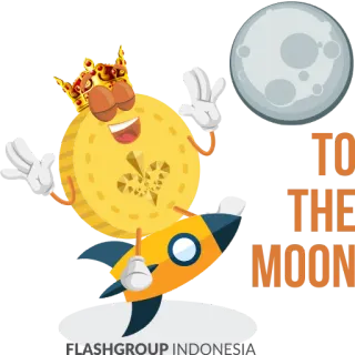 😁 TO
THE
MOON moneta, razzo, luna, finanza, investimento, criptovaluta telegram sticker