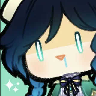 👀 Venti Genshin Impact Anime, Venti, Genshin Impact, Personaggio videogioco, carino telegram sticker