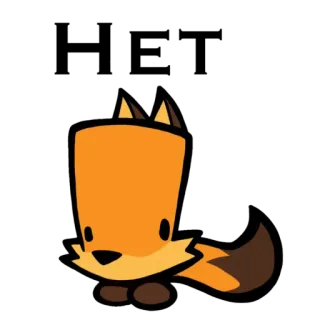 👎 cáo, động vật, hoạt hình, dễ thương, hình minh họa whatsapp sticker