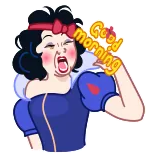 Princess telegram stickers