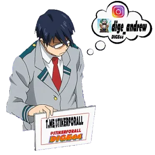 💭 T.ME/STIKERFORALL
@STIKERFORALL
DIGE44 Anime, Personaggio, Sticker, Manga telegram sticker
