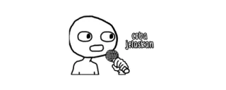 🔰 coba jelaskan meme, cartoon, speech bubble telegram sticker