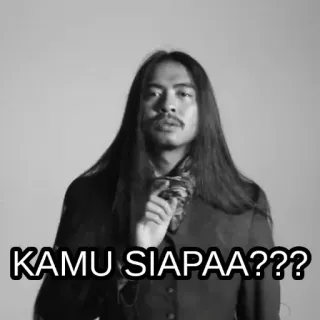 🤔 KAMU SIAPAA??? whatsapp sticker