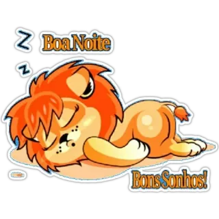 Sticker_lion telegram stickers