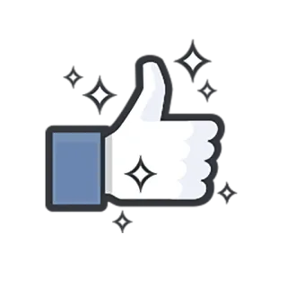 👍 Polegar para cima, Gosto, Mídia social, Concordância, Aprovação, Positivo telegram sticker