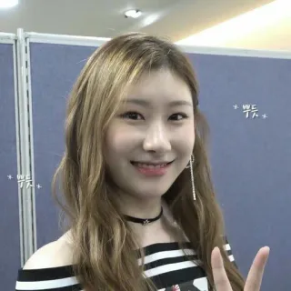 ✌️ 반짝 kpop, ca sĩ, thần tượng, phụ nữ, nụ cười telegram sticker