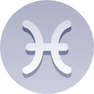 ♓ vissen, sterrenbeeld, astrologie, horoscoop, teken telegram sticker