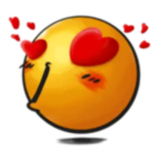 👍 Эмодзи, Любовь, Сердце, Нежность, Милый, Поцелуй whatsapp sticker