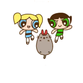 Pusheendue telegram stickers
