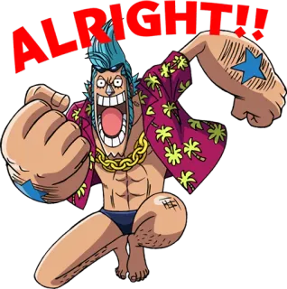 ONE PIECE Straw Hat Crew :: @line_stickers telegram stickers