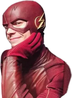 😏 The Flash superhero, flash, comics, dc comics, speedster telegram sticker