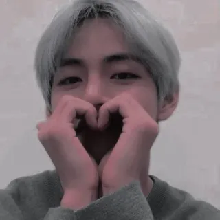 🍒 personne, kpop, portrait, selfie, coeur, mignon whatsapp sticker