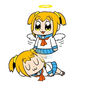 POP TEAM EPIC moving sticker telegram stickers