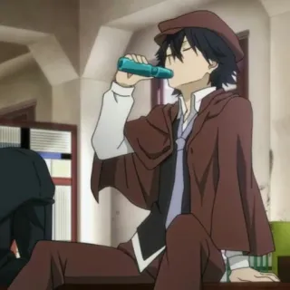 🍡 Ranpo Edogawa Bungou Stray Dogs anime, detective, Ranpo, Edogawa, Bungou Stray Dogs telegram sticker