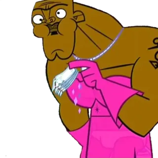 🤢 Chef Hatchet Total Drama hachoir de chef, total drama, animé, dessin animé, personnage, série télé whatsapp sticker