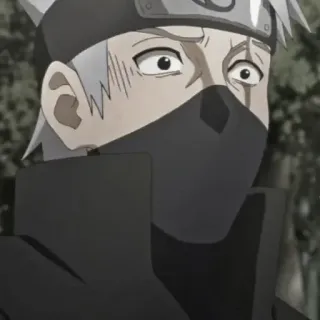 🗡️ Kakashi Hatake Naruto anime, kakashi, naruto, character telegram sticker