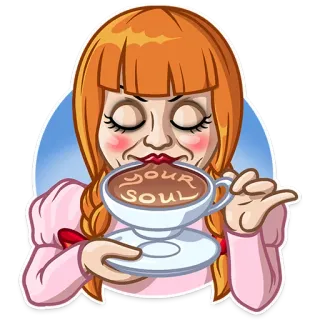 😌 YOUR SOUL telegram sticker