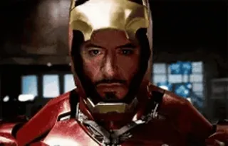 ❤ Iron Man marvel, avengers, super-héros, tony stark, iron man whatsapp sticker