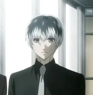 🥀 Ken Kaneki Tokyo Ghoul Anime, Manga, Tokyo Ghoul, Ken Kaneki, Karakter telegram sticker