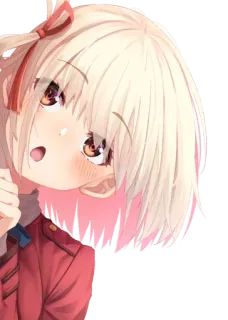 😍 Anime, Chica, Personaje, Lindo, Manga telegram sticker