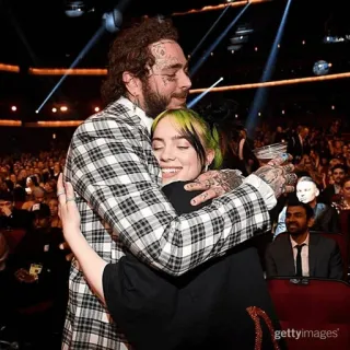 🕸 Post Malone ミュージシャン, アーティスト, 歌手, セレブ, ビリー・アイリッシュ telegram sticker
