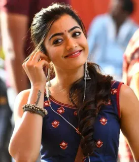 Rashmika @radjkrishna mandanna telegram stickers