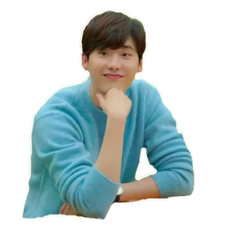 😊 homme, portrait, personne, pull, décontracté, souriant telegram sticker